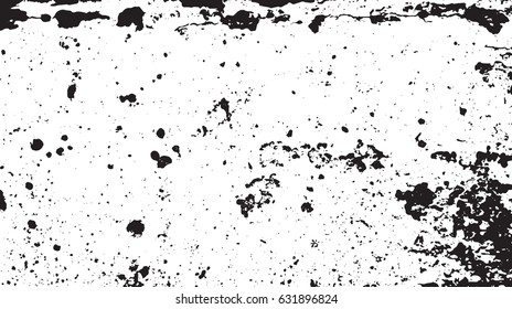 Black and white vintage grunge futuristic background. Suitable to create unique overlay textures with the effect of scratching, breaking, antiquity and old materials.