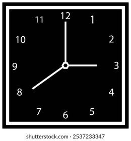 Black and White Wall Clock is soo unick