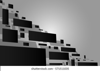 black and white wallpaper background.vector and illustration