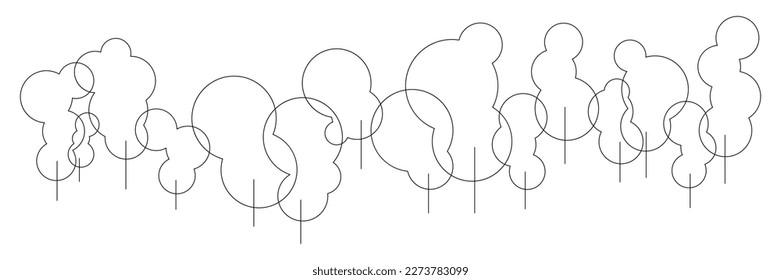 Black and white wallpaper, forest