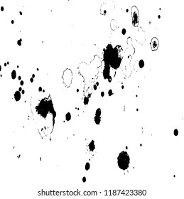 Black and white watercolor splash. Watercolor texture background