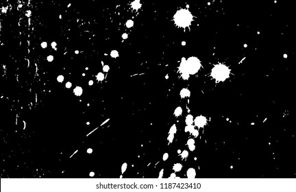 Black and white watercolor splash. Watercolor texture background