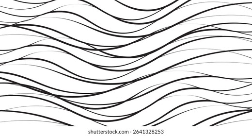 wavy