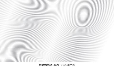 Black and white wave Stripe Background - simple texture for your design. EPS10 vector illustration background