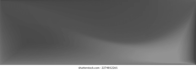 Black and white Wavy Gradient Mesh. Natural Blank Horizontal Lines Backdrop. Monochromatic  Grey Blurred Background. Silver Blurred Texture Illustration. Water Metallic Wavy Gradient Mesh.