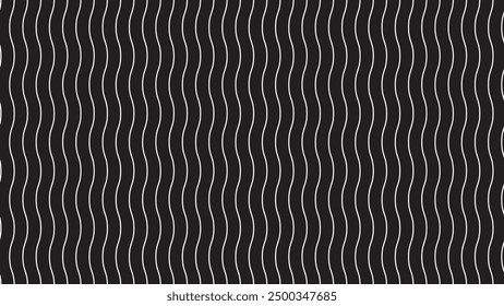 Imagen de Vector sin patrón ondulado blanco y negro para el telón de fondo o la presentación