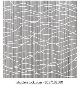 black and white wavy vector