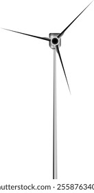 black and white wind turbine environment eco clen energy