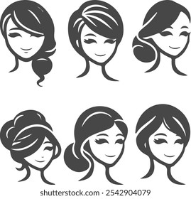 Black and white Women Beauty Face