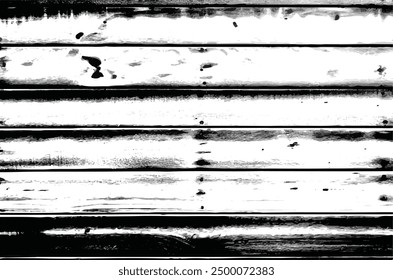  Black and white wood texture background. Old Planks Overlay Background for your design. Vector illustration. Grunge black detailed texture. Vector background. Distress Dry Wooden Overlay Texture.