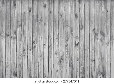 black and white wooden background, old gray wall, vector