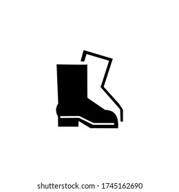 
black and white work safety vector icon
