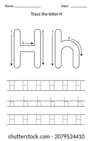 778 Letter h worksheets Images, Stock Photos & Vectors | Shutterstock