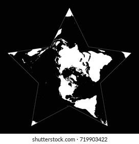 Black and white world in Berghaus Star projection