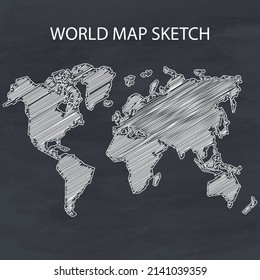 vector de colección de mapas del mundo blanco negro