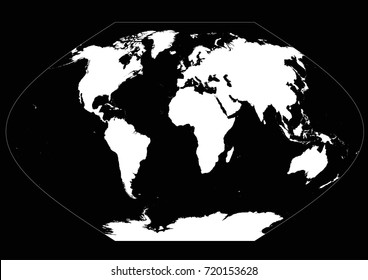 Black and white world in Winkel I projection