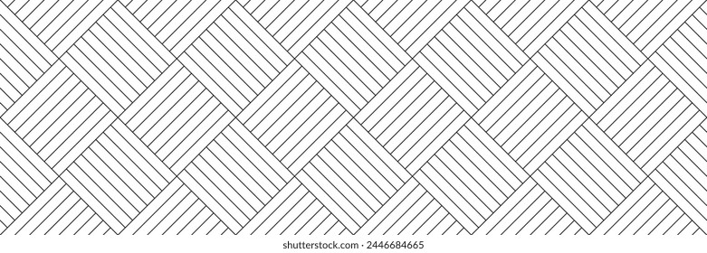black white woven seamless pattern