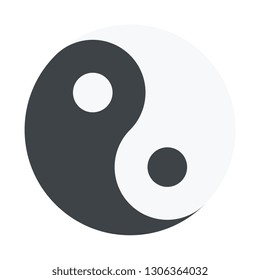 Black and White Yin Yang