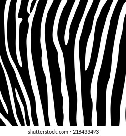 Black and white zebra striped background