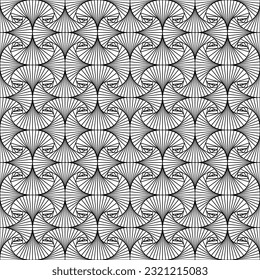 Paradoja de zentángulo en blanco y negro