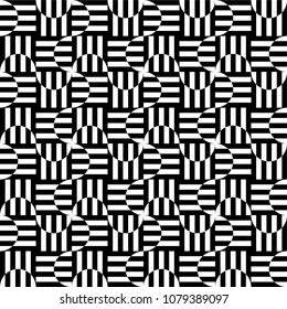Black and white zig zag decorative wallpaper background pattern illustration