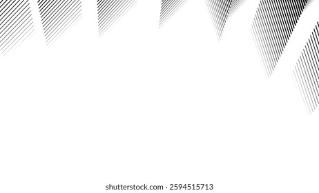 Black and white zig zag line pattern abstract background for backdrop or fabric style