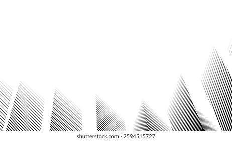 Black and white zig zag line pattern abstract background for backdrop or fabric style