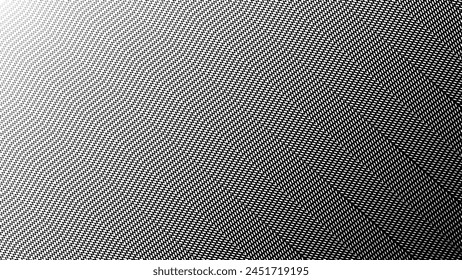 Black and white zig zag pattern background for fabric style or texture element