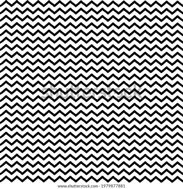 Black White Zig Zag Seamless Background Stock Vector Royalty Free 1979877881 Shutterstock 