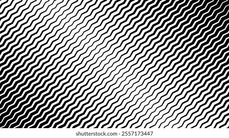 Black and white zig zag stripes line pattern abstract background for backdrop or fabric style