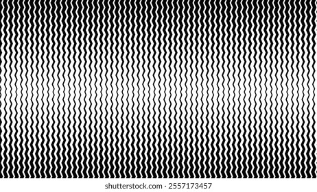 Black and white zig zag stripes line pattern abstract background for backdrop or fabric style