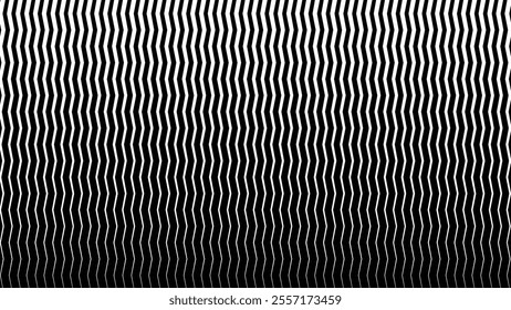 Black and white zig zag stripes line pattern abstract background for backdrop or fabric style