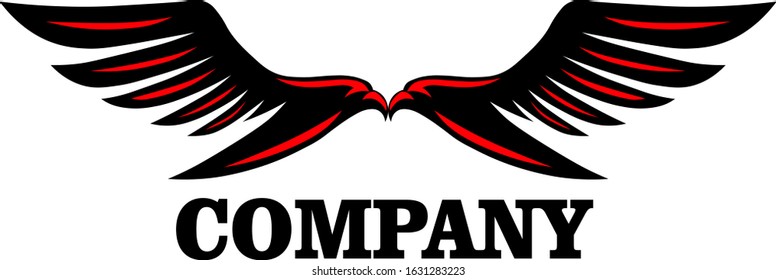 Black Wing is a logo design that is suitable for all business