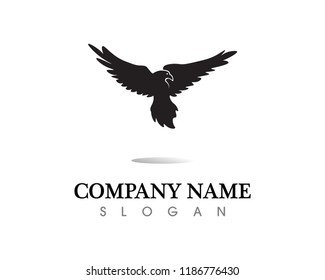 Black wing logo symbol for a professional designer
