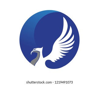 Black wing logo symbol for a professional designer
