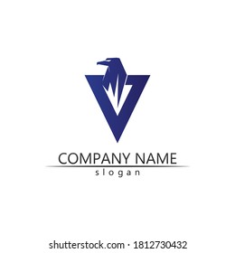 Black wing logo symbol for a professional designer