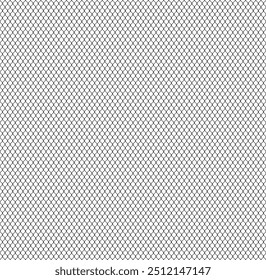 Black wire mesh fence on a white background