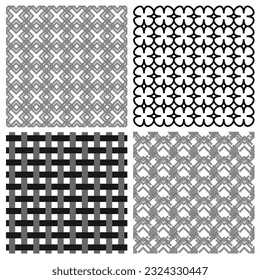 Vector de malla de alambre negro, relleno de patrones, ilustración del vector de paros metálicos Concepto abstracto, elemento gráfico