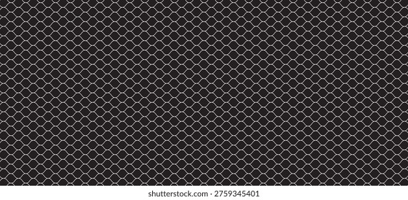 Black wired mesh texture isolated on white background. Metallic or fabric fence, cage or lattice structure.  eps10