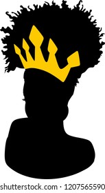 Black Woman With Crown