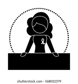 Black woman feminist defending image, vector illustration design