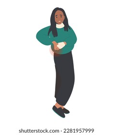 Black Woman with hand Fracture and Neck Injury