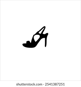 Black woman shoes computer graphic 