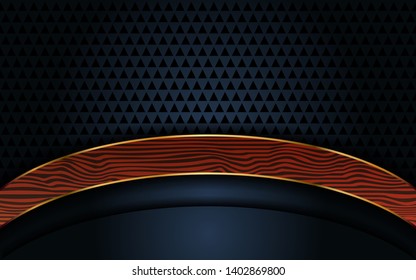black wood modern abstract background design. elegant luxurious background wallpaper design. vector eps