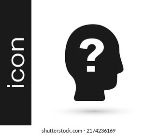 Black Worker icon isolated on white background. Business avatar symbol user profile icon. Male user sign.  Vector