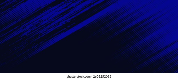 Black and yellow abstract background with brush stroke and halftone style. abstract grunge	

