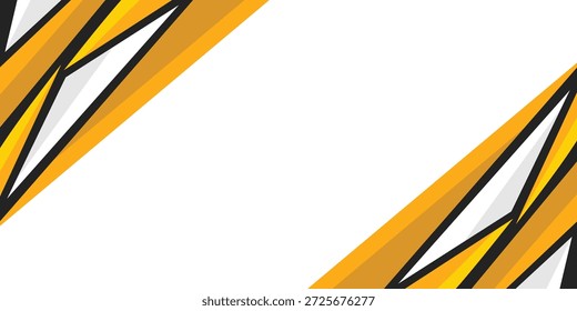 black yellow abstract background vector