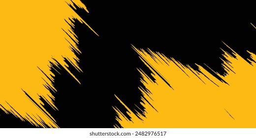 black and yellow abstract dirty grunge background