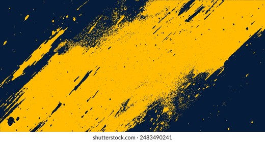 fondo de grunge sucio abstracto negro y amarillo