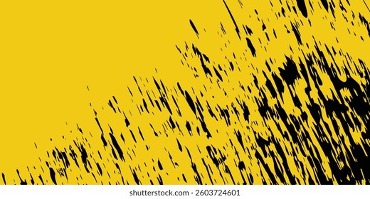 black and yellow abstract dirty grunge background